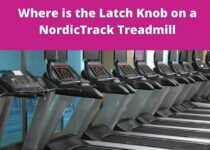 latch knob on treadmill