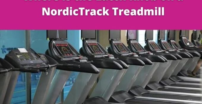 latch knob on treadmill