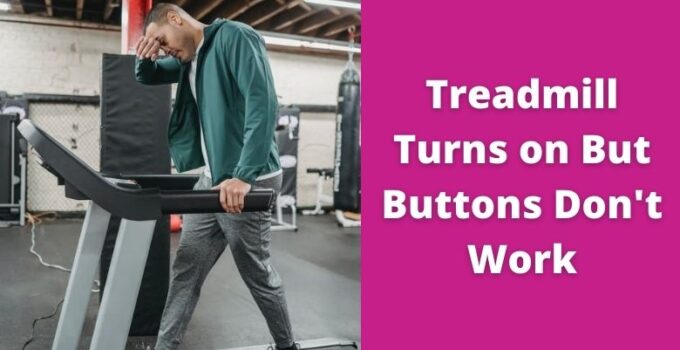 treadmill turns on but won't run