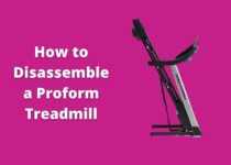 disassemble treadmill proform