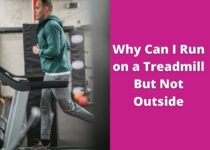 on a treadmill