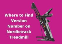 Version Number on Nordictrack Treadmill