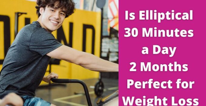 Elliptical 30 Minutes a Day 2 Months
